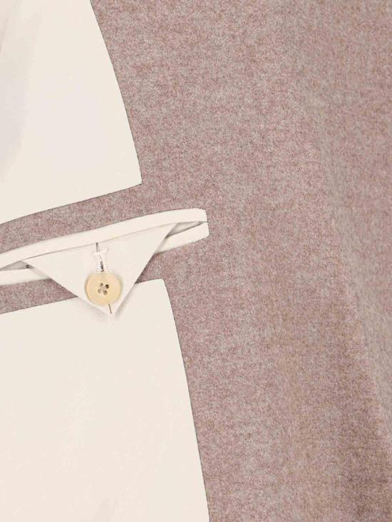  니콜로 파스콸레티 코트 J031WOFLBEIGEMELANGE Beige - NICCOLÒ PASQUALETTI