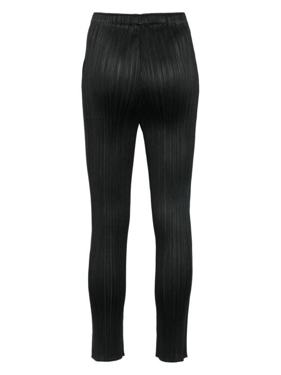 24FW 플리츠플리즈 스트레이트 팬츠 PP48JF111 15 Black - PLEATS PLEASE