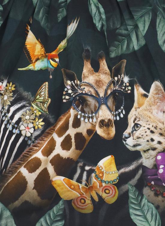 24FW [주니어] 몰로 원피스 2W24E214 Credence3604 Black - MOLO