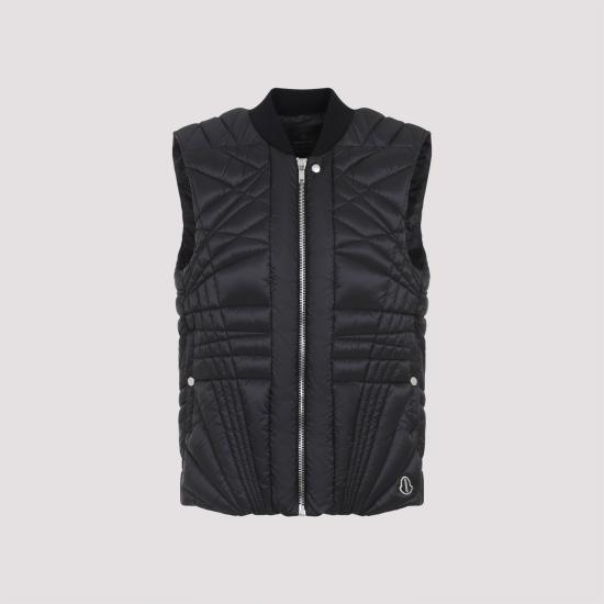 25SS 릭오웬스 몽클레어 베스트 J209N1A00003M4424 BLACK - RICK OWENS MONCLER