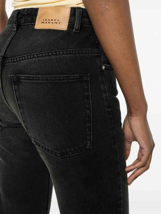 이자벨마랑 데님 팬츠 PA0271FAB1H04I02FK Black - ISABEL MARANT