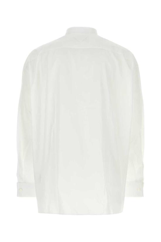 25SS 프라다 긴팔 셔츠 UCN547SOOO1XV2 F0009 WHITE - PRADA