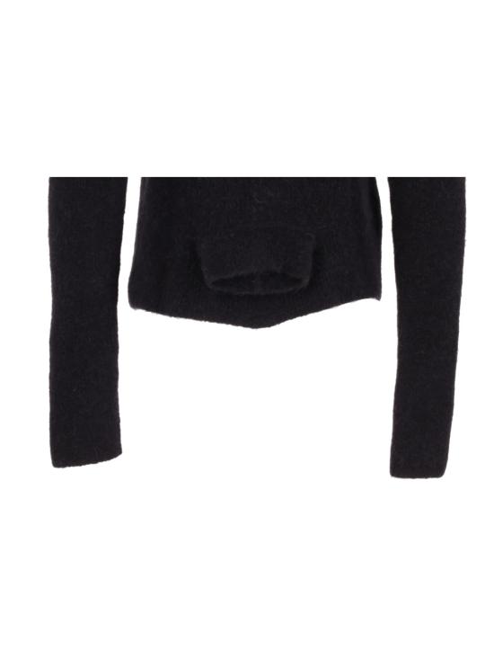 24FW 릭 오웬스 스웨터 RO02D3676KWPL 09 BLACK - RICK OWENS