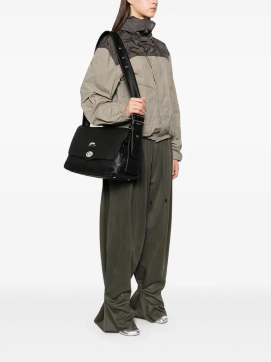 27SS 자넬라토 숄더백 0687301120000M Z0001 BLACK NERO - ZANELLATO