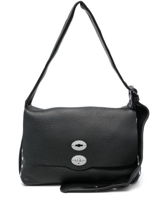 26SS 자넬라토 숄더백 0687301120000M Z0001 BLACK NERO
