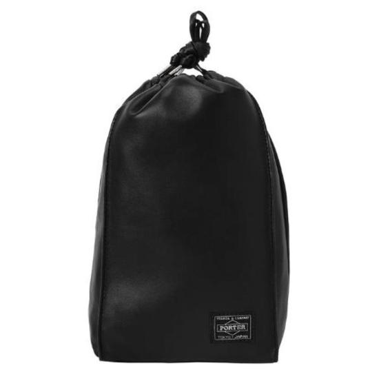  포터 가방 요시다앤코 삭 파우치 블랙 - PORTER