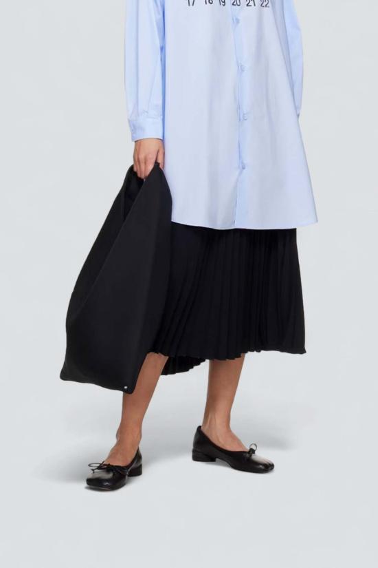  마르지엘라 토트백 메종  메쉬 재패니즈 백 블랙 - MAISON MARGIELA