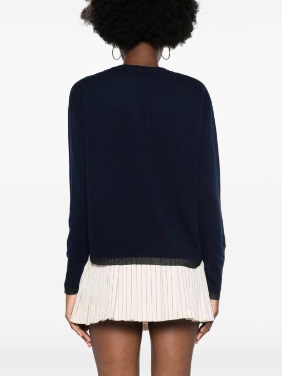 25FW 핑코 긴팔 티셔츠 104000A235G03 Blue - PINKO