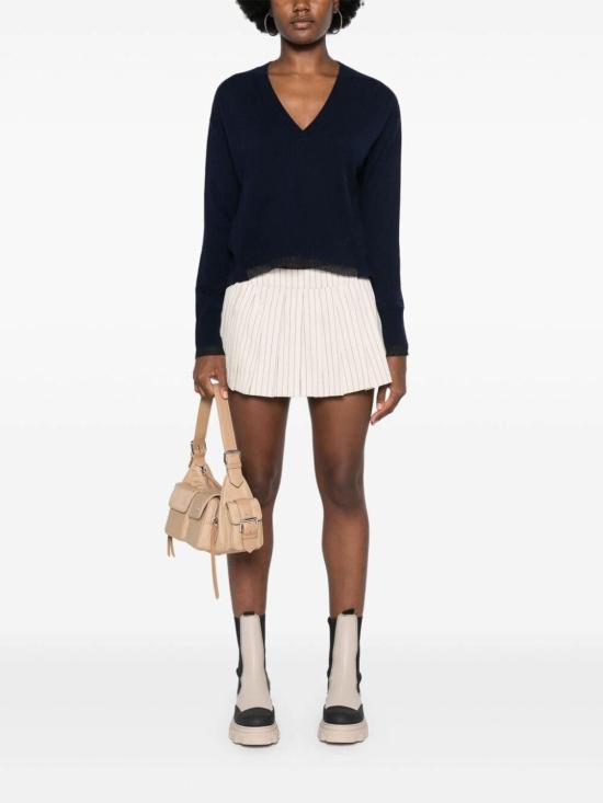 25FW 핑코 긴팔 티셔츠 104000A235G03 Blue - PINKO