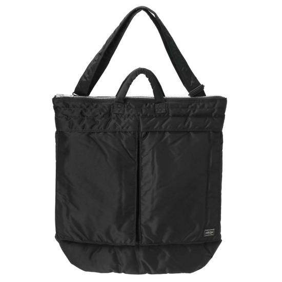  포터 가방 Porter Yoshida & Co Tanker 2 Way 헬멧  블랙 - PORTER