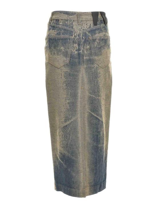  다크파크 데님 스커트 WSK02DBL08W079W079 Blue - DARKPARK