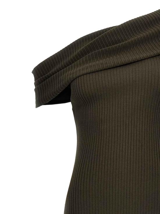 25FW 쿠레쥬 롱 원피스 324MRO469FI00011093 Brown - COURREGES