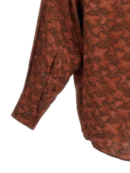  마리아노 긴팔 셔츠 S2801392445 Red - MAGLIANO