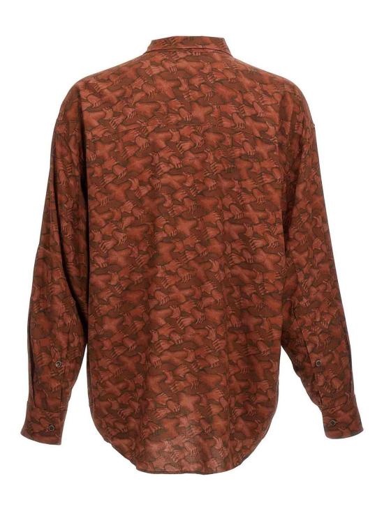  마리아노 긴팔 셔츠 S2801392445 Red - MAGLIANO