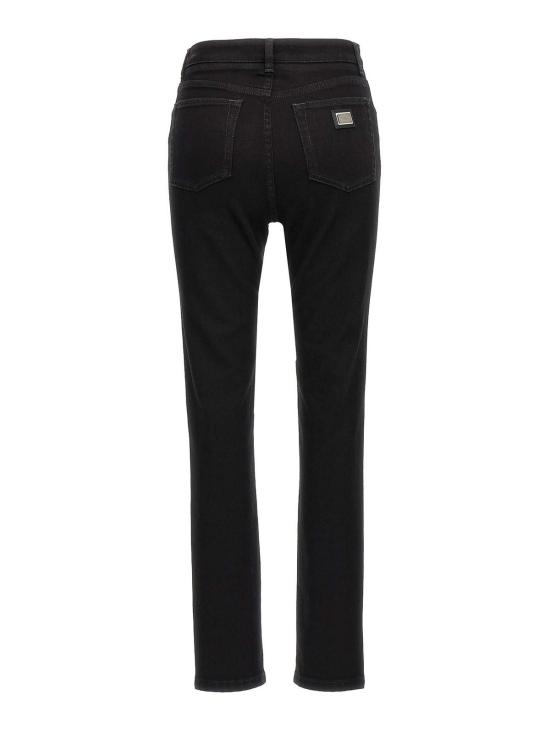  돌체앤가바나 스트레이트 팬츠 FTC67DG8LV2S9001 Black - DOLCE & GABBANA