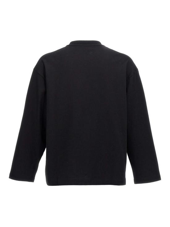  질샌더 긴팔 티셔츠 J03GC0136J20243001 Black - JIL SANDER