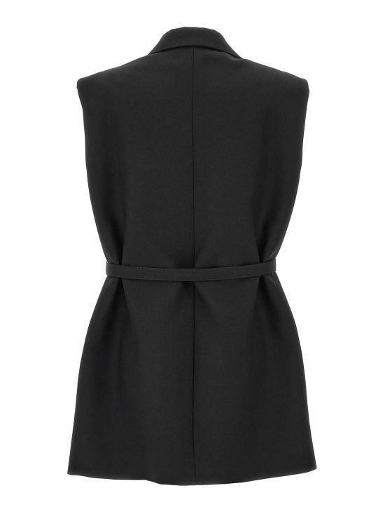 25FW 질샌더 베스트 J02FB0118J40001001 Black - JIL SANDER