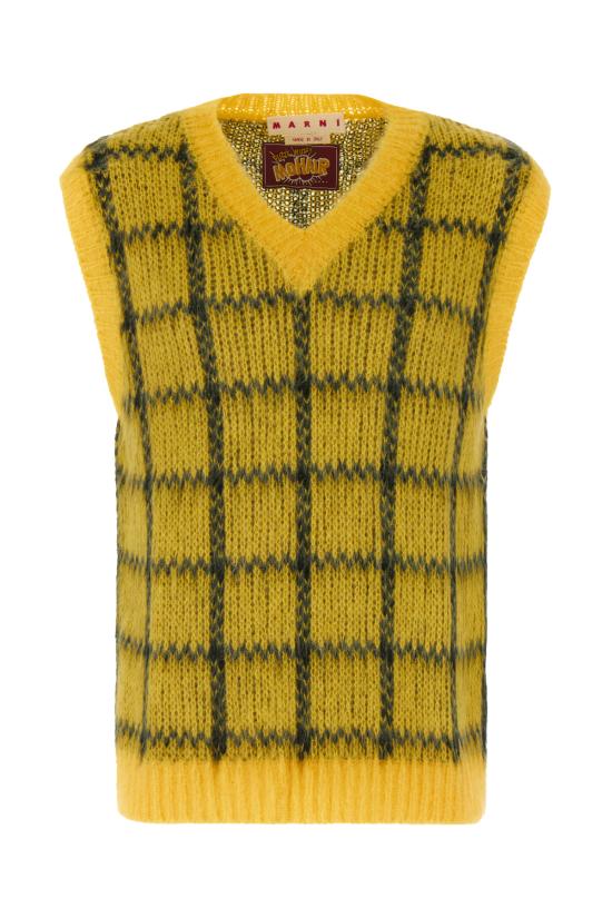  마르니 니트 베스트 CVMG0103Q1UFU161 CHY56