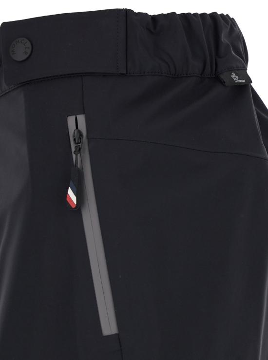 24FW 몽클레어 스트레이트 팬츠 2A00003597FA999 Black - MONCLER