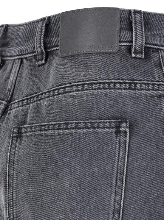 24FW 몽클레어 데님 팬츠 2A00013597ZH980 Grey - MONCLER