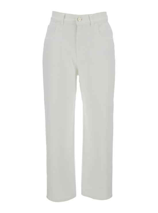  몽클레어 데님 팬츠 2A0001454A77001 White