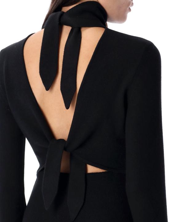 24FW 지방시 미디 원피스 BW229G4ZN9 001 Nero - GIVENCHY