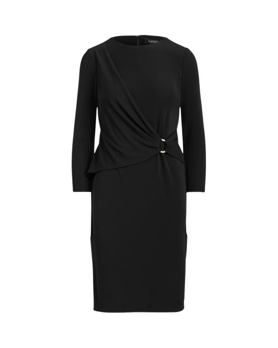  랄프 로렌 미디 원피스 250898916001 BLACK