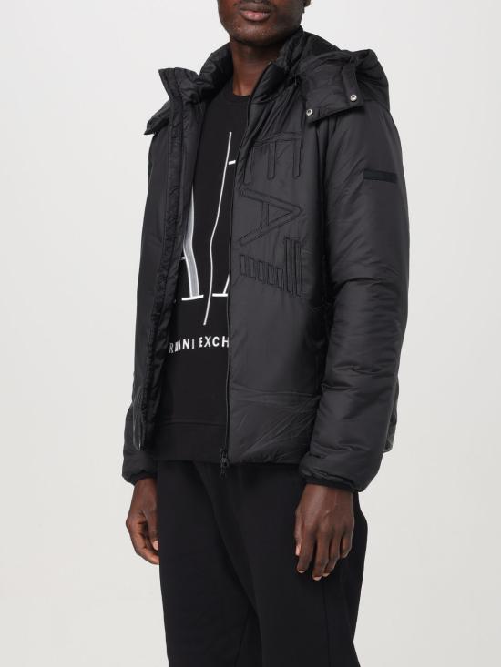 24FW 엠포리오 아르마니 패딩 6DPB22PNGAZ 1200 Black - EMPORIO ARMANI