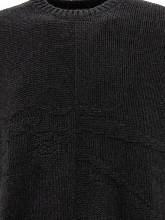 24FW 버버리 긴팔 티셔츠 8092863 GREY - BURBERRY