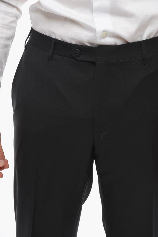 꼬르넬리아니 수트 팬츠 775263 6118060 020 Black - CORNELIANI