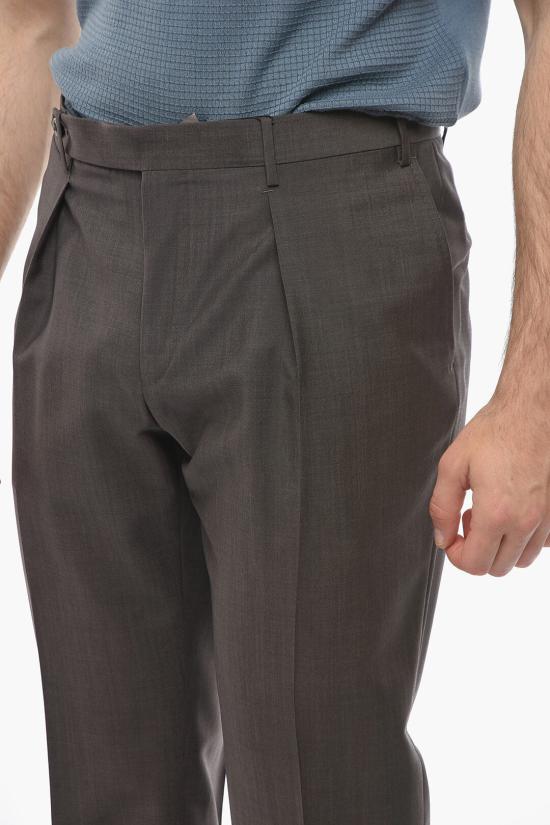  꼬르넬리아니 수트 팬츠 834259 9114130 030 Brown - CORNELIANI