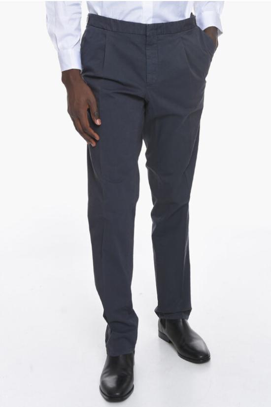  꼬르넬리아니 치노 팬츠 834EV3 9120201 001 Blue