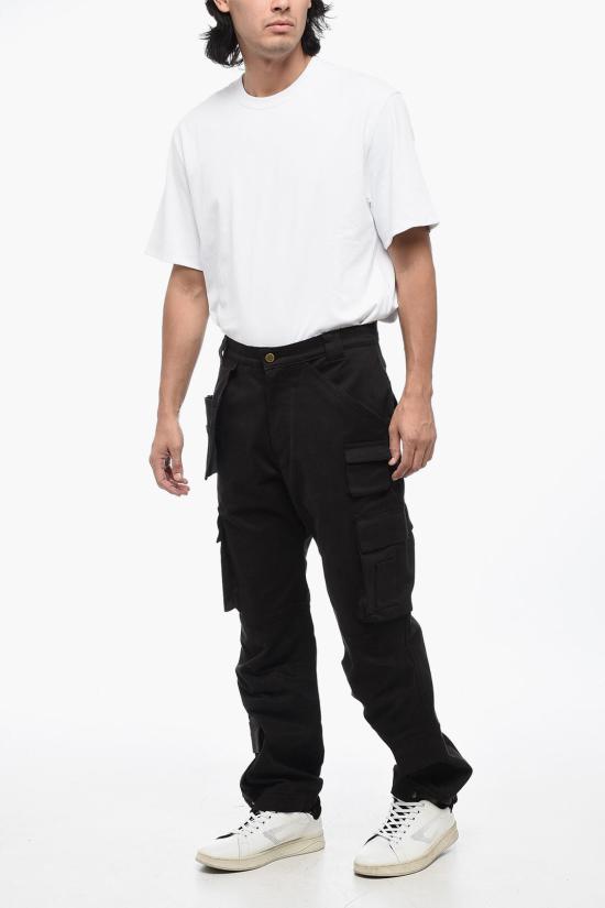  쿨투라 카고 팬츠 A016 NERO Black - CULTURA