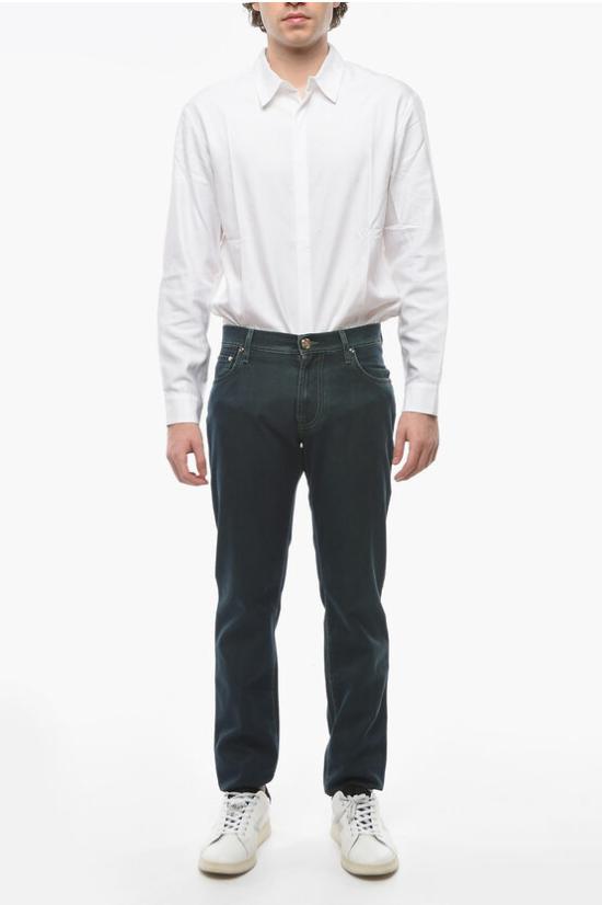  꼬르넬리아니 데님 팬츠 794JD2 7120145 050 Green - CORNELIANI