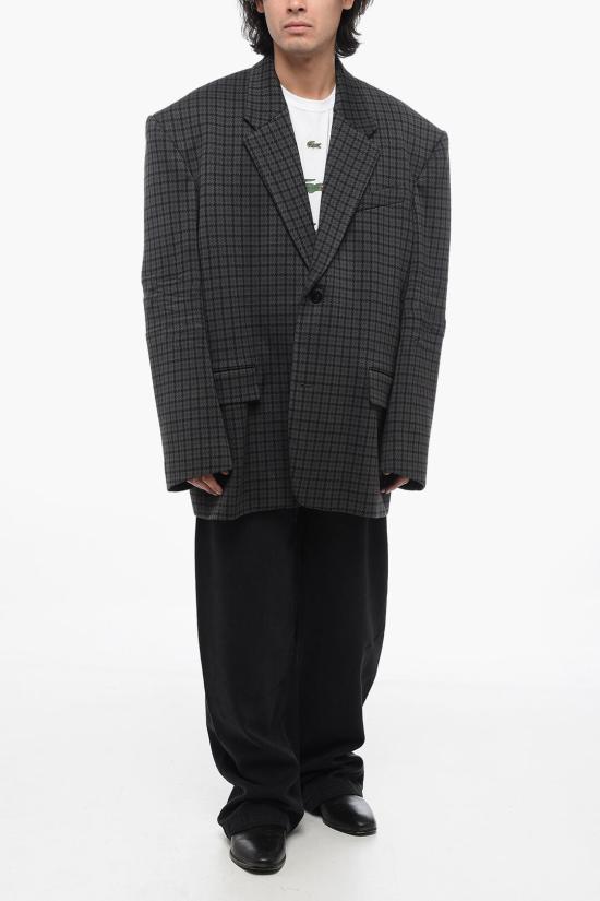  발렌시아가 수트 자켓 751752TOU901240 Gray - BALENCIAGA