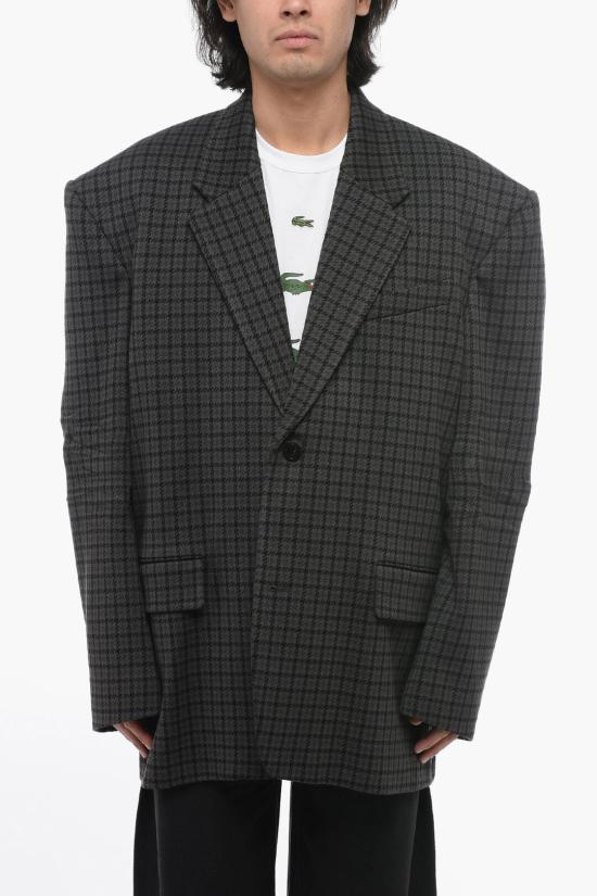  발렌시아가 수트 자켓 751752TOU901240 Gray - BALENCIAGA