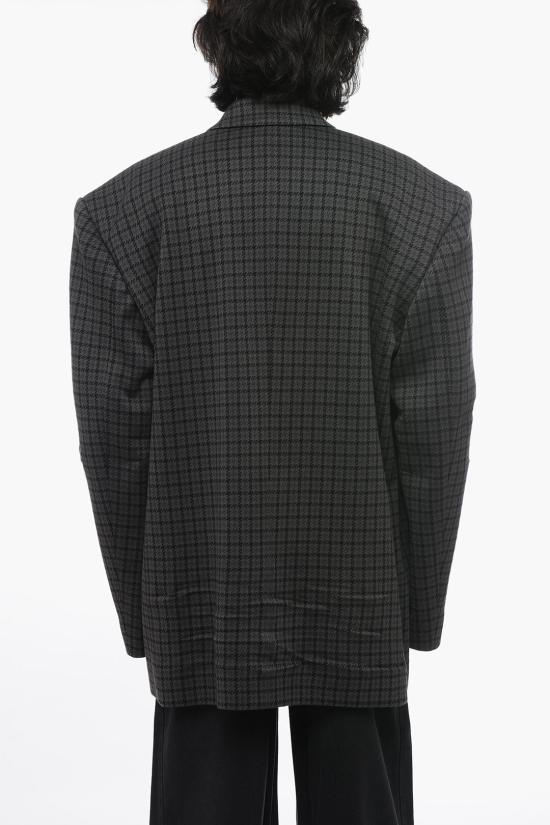  발렌시아가 수트 자켓 751752TOU901240 Gray - BALENCIAGA