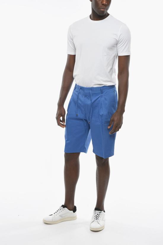  꼬르넬리아니 숏팬츠 834514 7284501 008 Light blue - CORNELIANI
