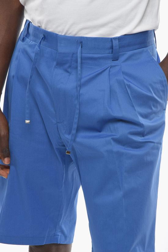  꼬르넬리아니 숏팬츠 834514 7284501 008 Light blue - CORNELIANI