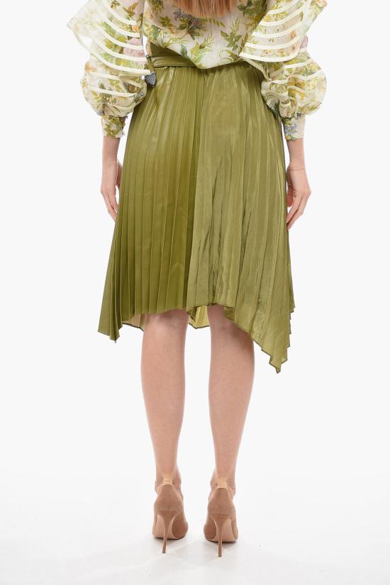  앤더슨벨 미디 스커트 APA602WPL KHAKI Green - ANDERSSON BELL