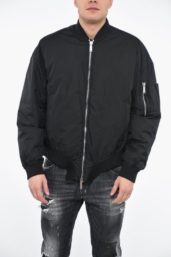  디스퀘어드2 봄버 자켓 S74AM1344S60583900 Black