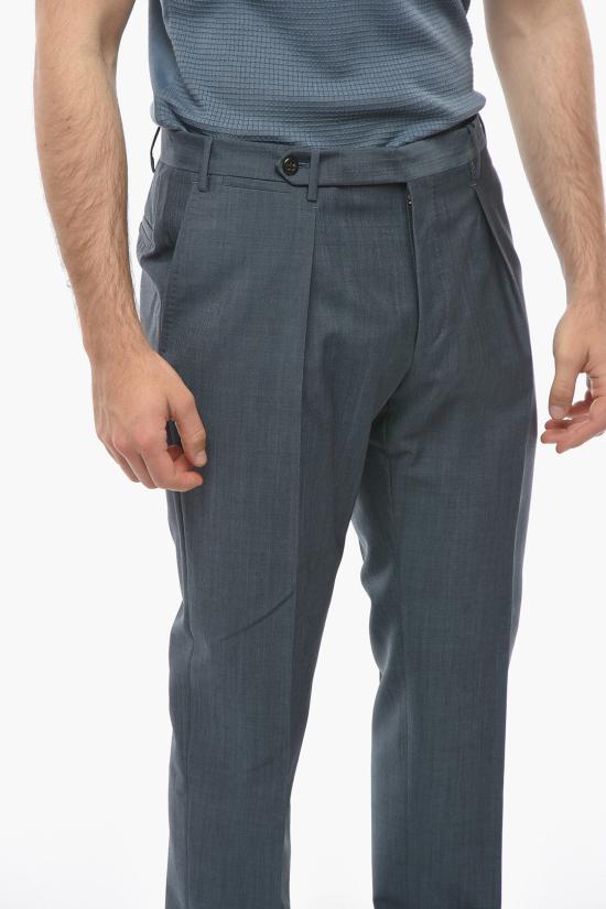  꼬르넬리아니 수트 팬츠 834259 9114130 009 Blue - CORNELIANI