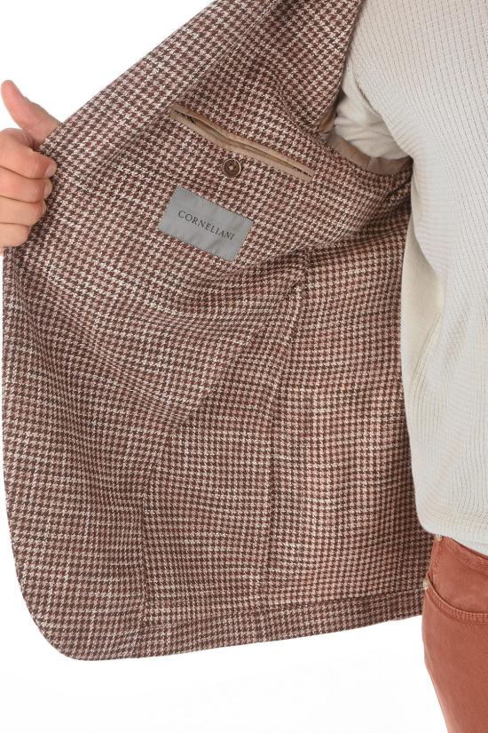  꼬르넬리아니 수트 자켓 85XY73 0116937 044 Brown - CORNELIANI