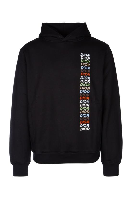  크리스챤디올 / 남성 멀티 로고 후드 티셔츠 413J646A0531 985 BLACK BPG