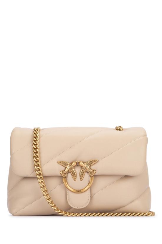 26SS 핑코 숄더백 100038A0F2 C50Q BEIGEGRIGIOFUMOANTIQUE