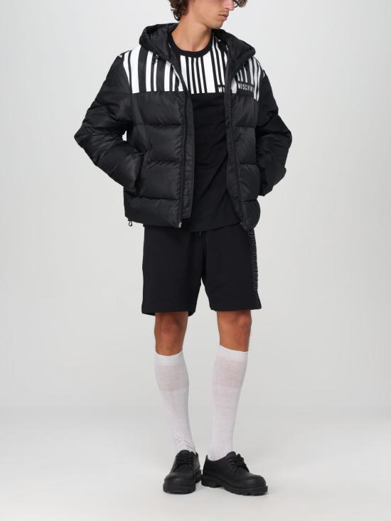 25FW 모스키노 반팔 티셔츠 07125241 1555 Black - MOSCHINO