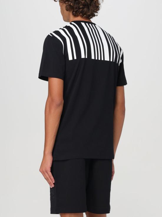 25FW 모스키노 반팔 티셔츠 07125241 1555 Black - MOSCHINO