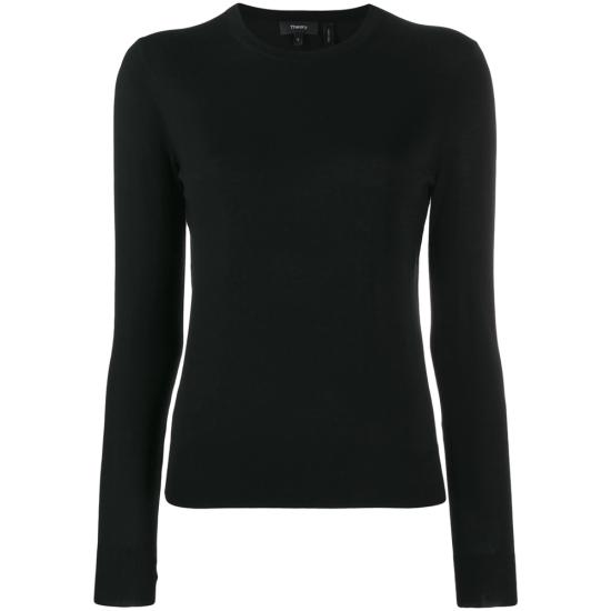 25SS 띠어리 니트웨어 I1211702 001 BLACK