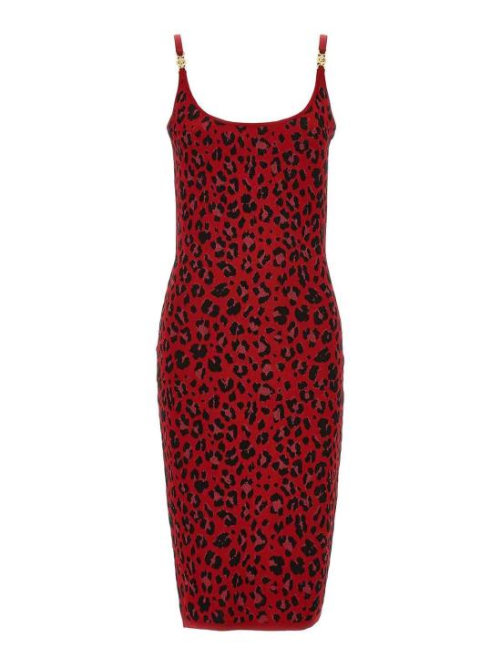  베르사체 롱 스커트 10113961A122361RB30 Red