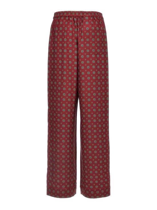 25FW 모스키노 팬츠 030654551139 Dark Red - MOSCHINO